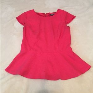 Peplum shirt